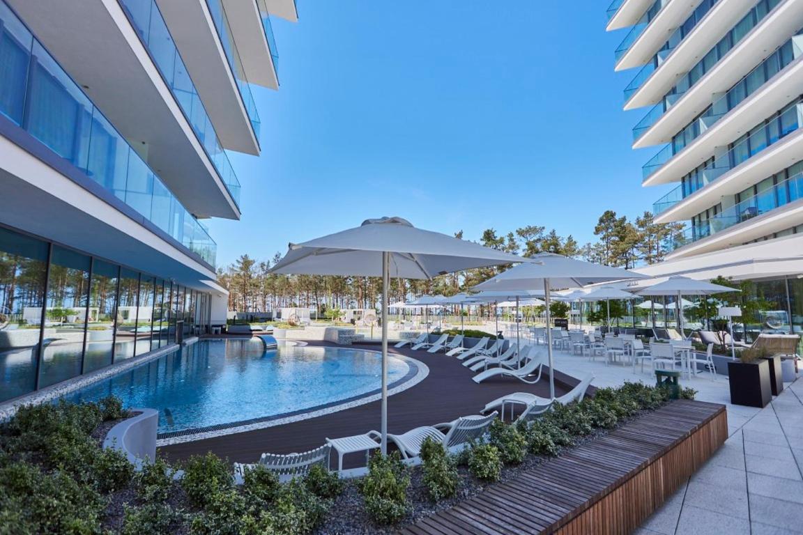Wave Beachfront Family Apartment Miedzyzdroje Dış mekan fotoğraf