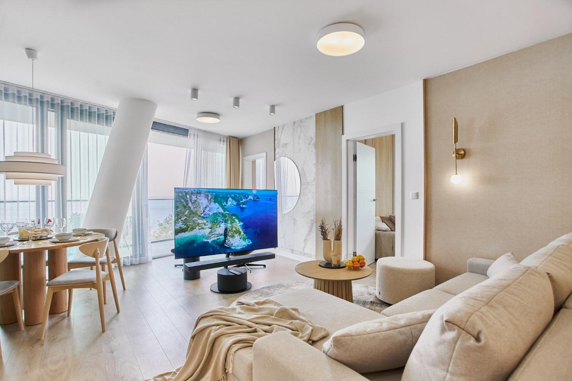 Wave Beachfront Family Apartment Miedzyzdroje Dış mekan fotoğraf