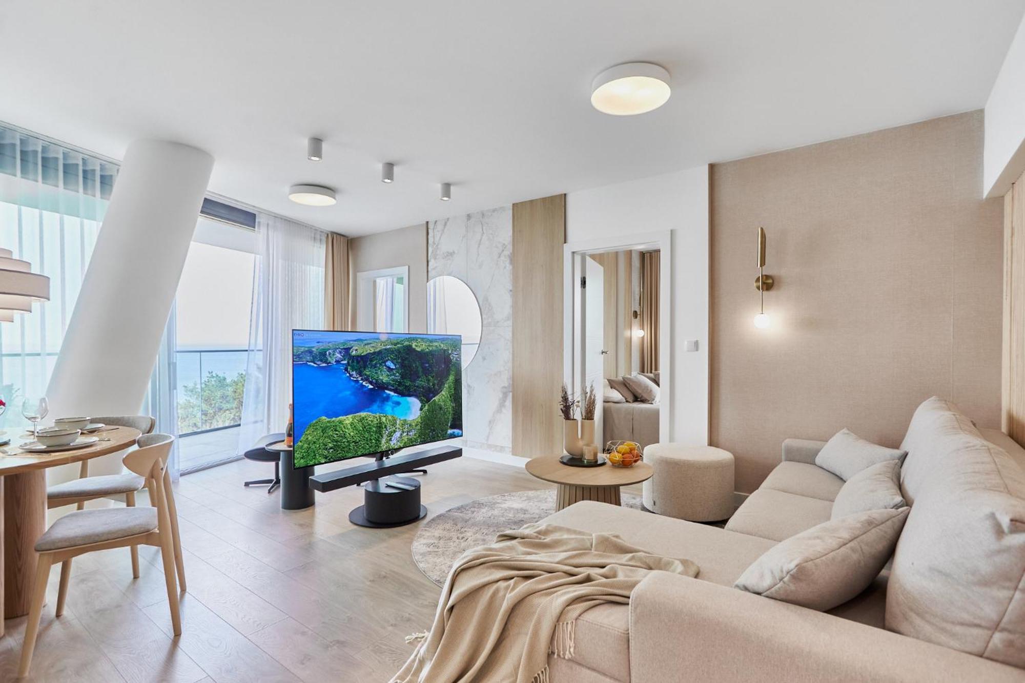 Wave Beachfront Family Apartment Miedzyzdroje Dış mekan fotoğraf