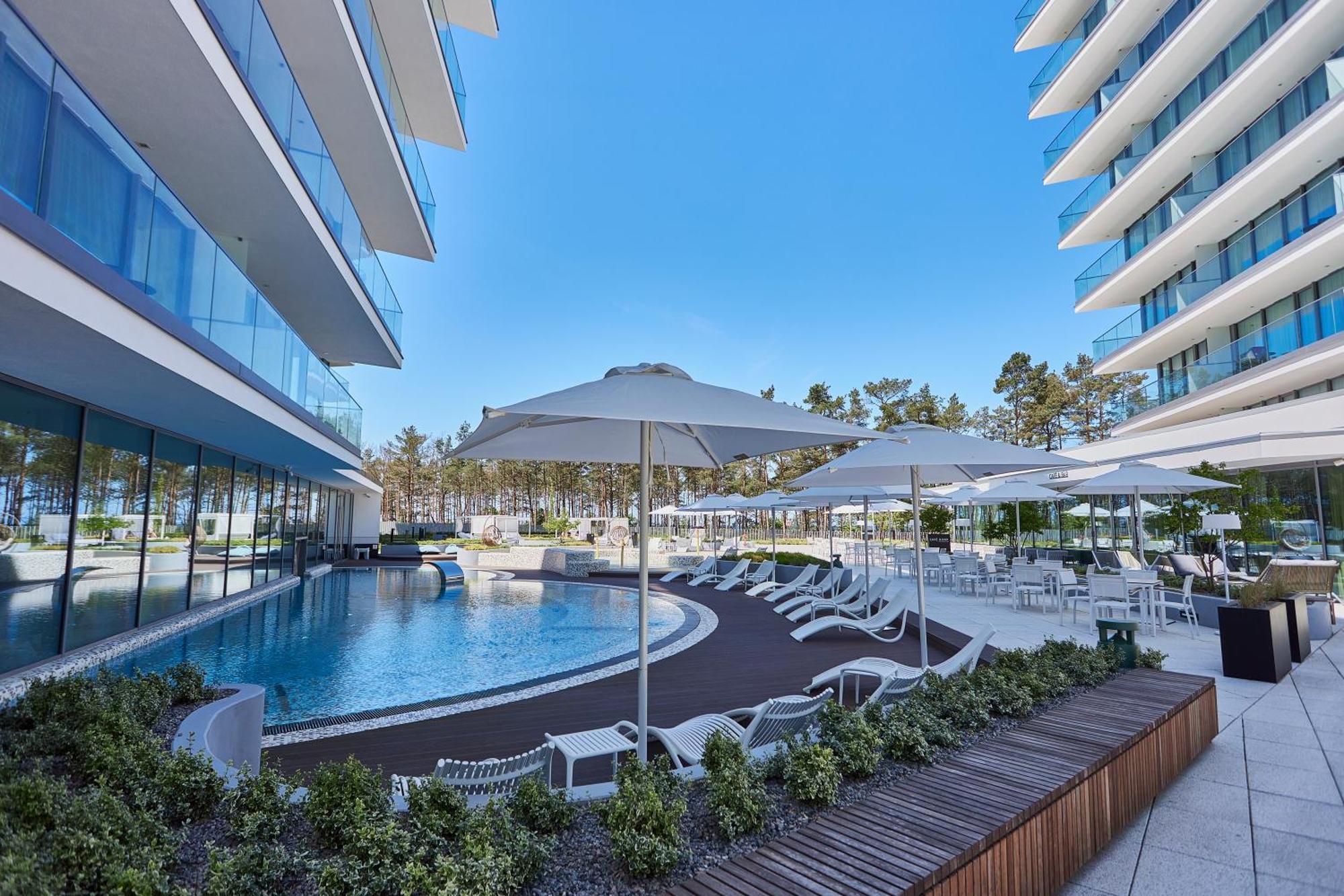 Wave Beachfront Family Apartment Miedzyzdroje Dış mekan fotoğraf
